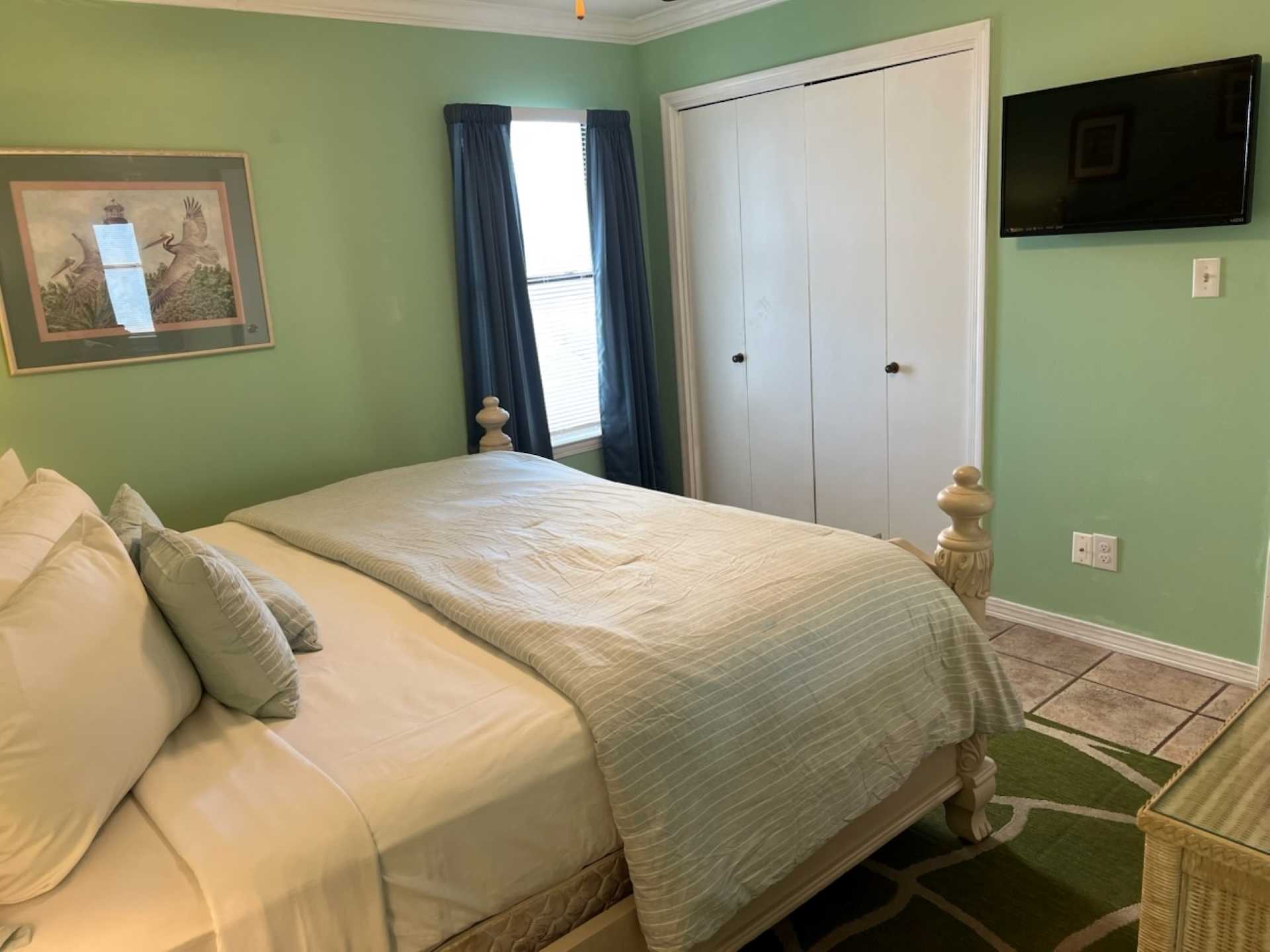 Bedroom 2 flatscreen