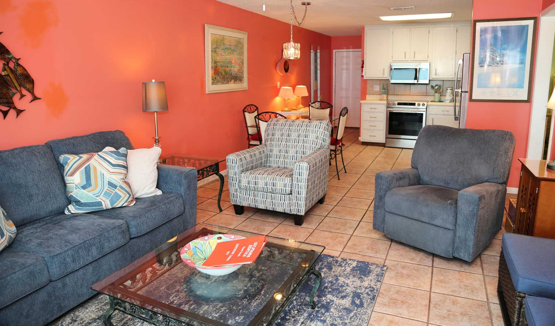 Open, spacious condo