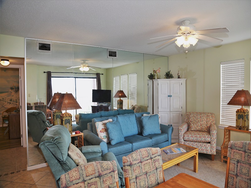 Large, open living room