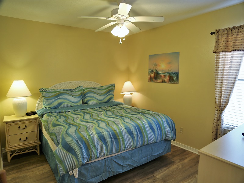 Master bedroom w/King and bathroom