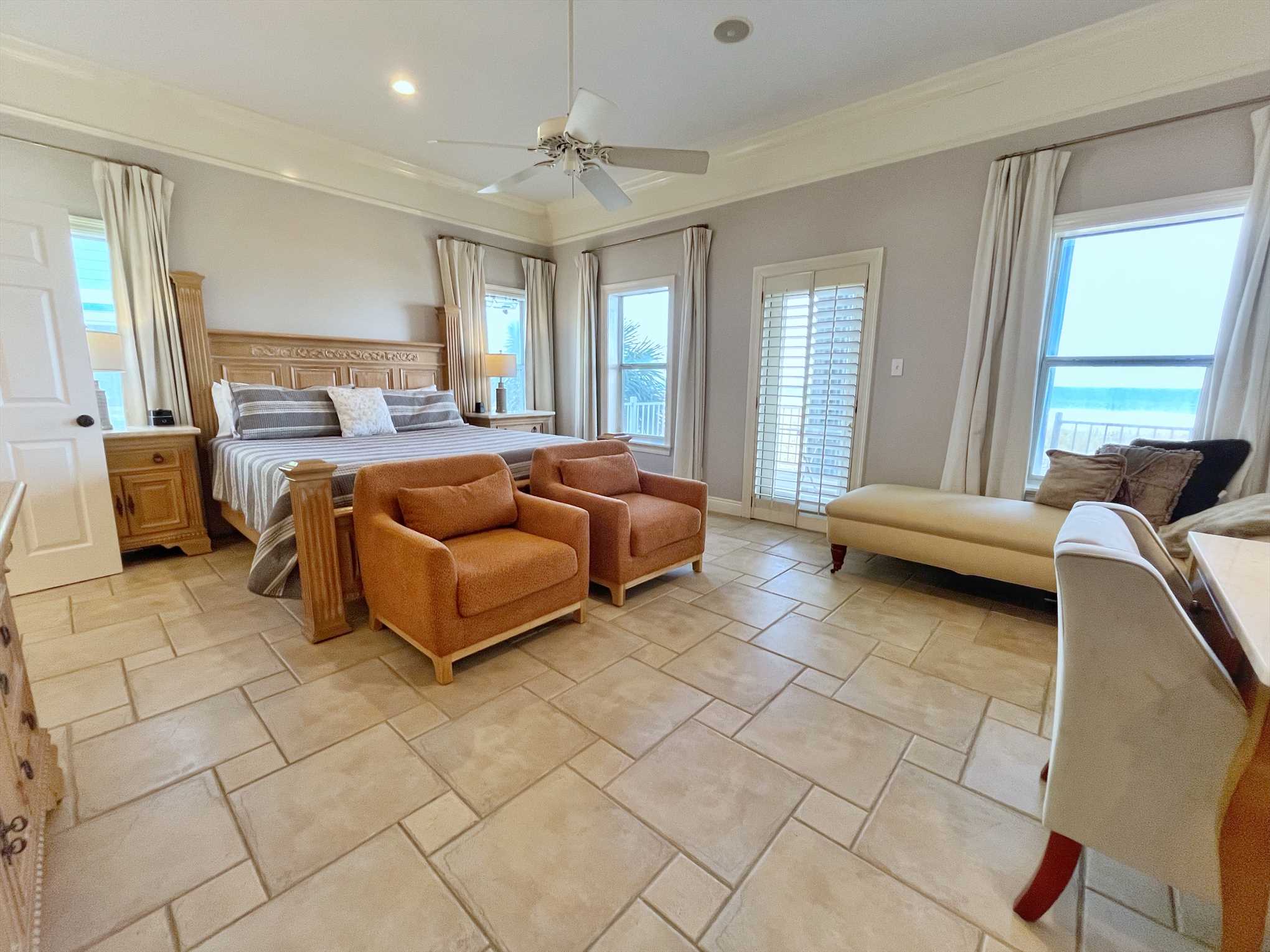 Master bedroom 1, with balcony
