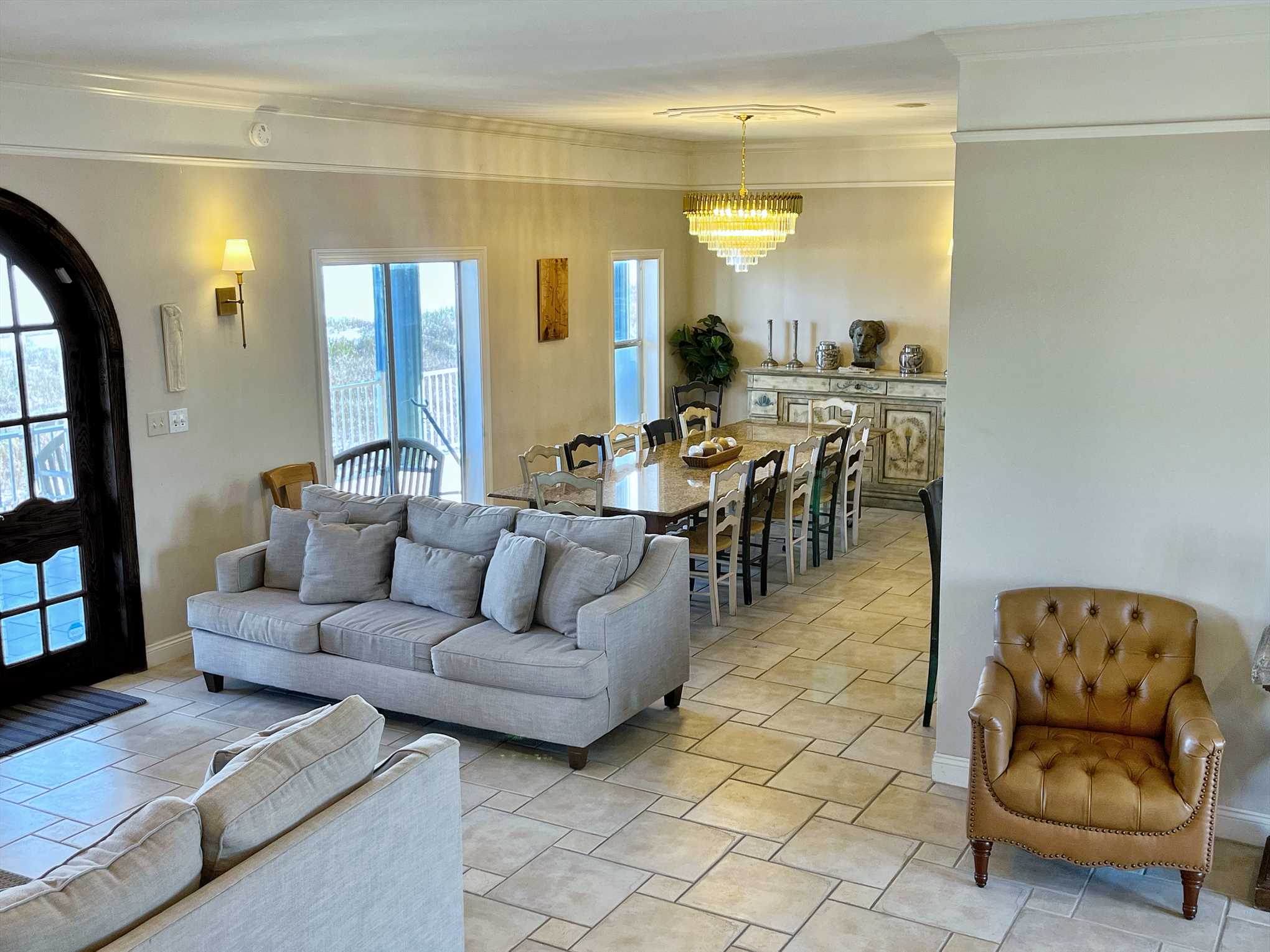 Spacious living area