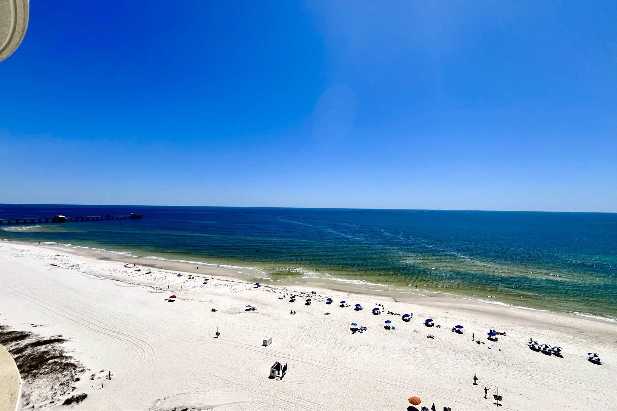 Amazing top tier views from your private balcony!