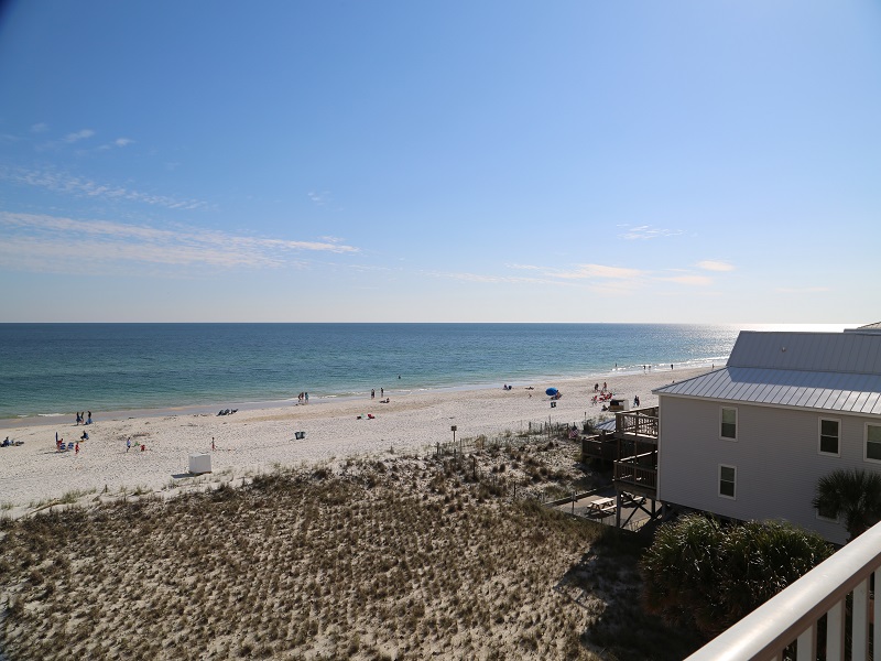 Gulf front views from your private balcony!