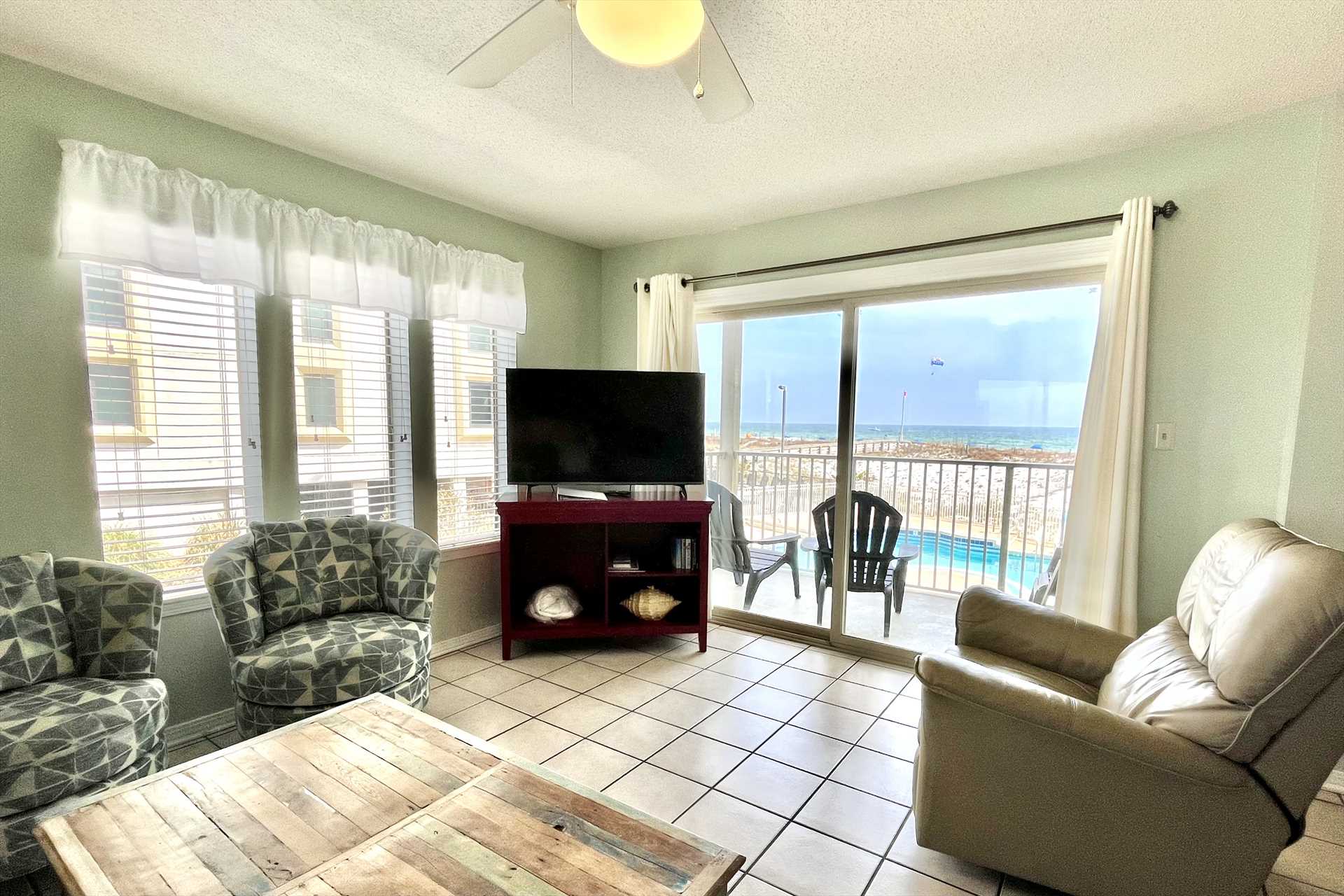 Smart TV available in living room