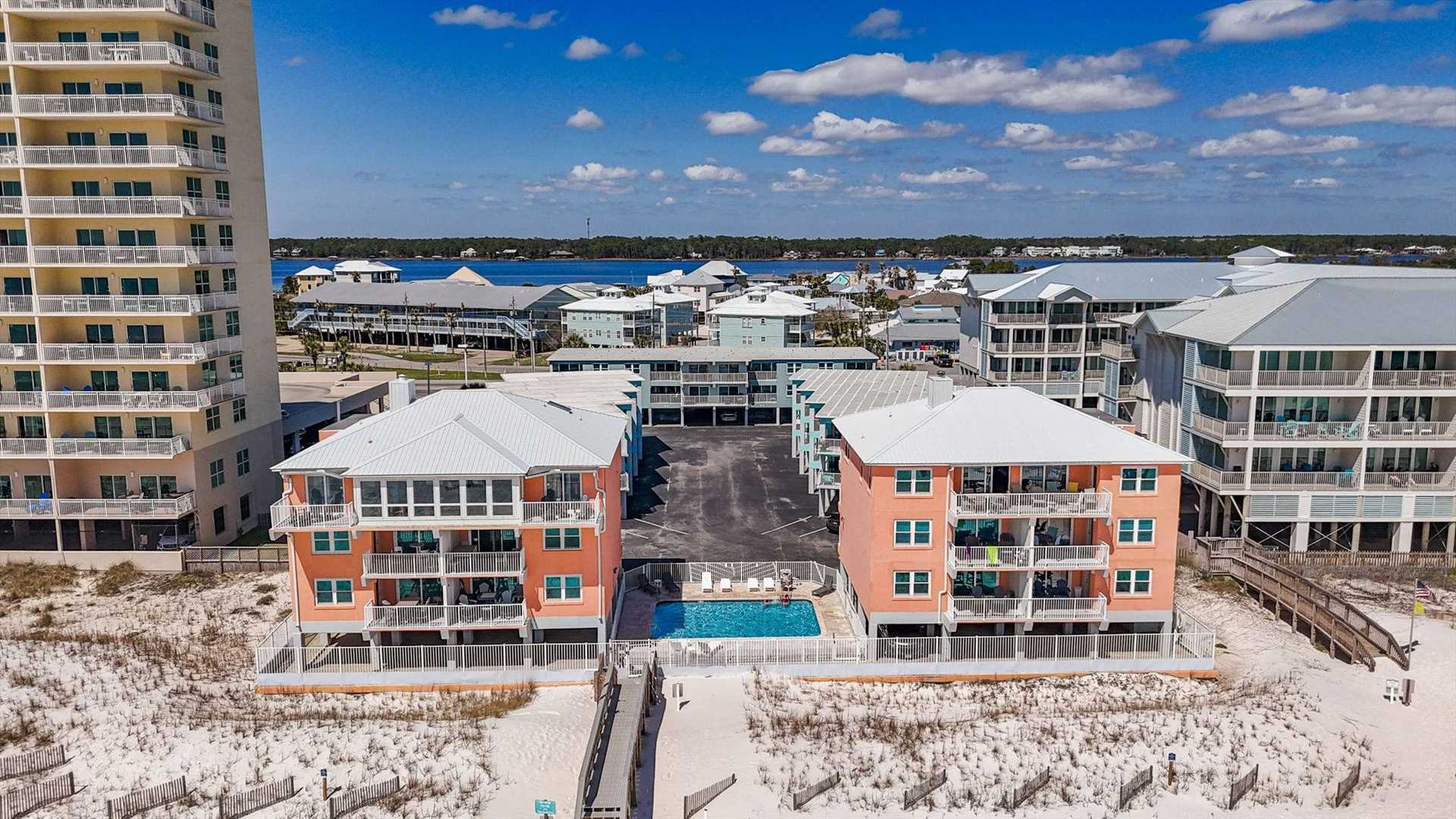 Beachfront and easy beach access!