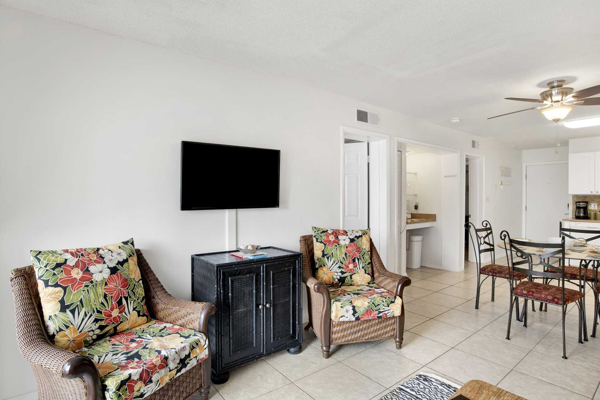 Comfortable furnishings