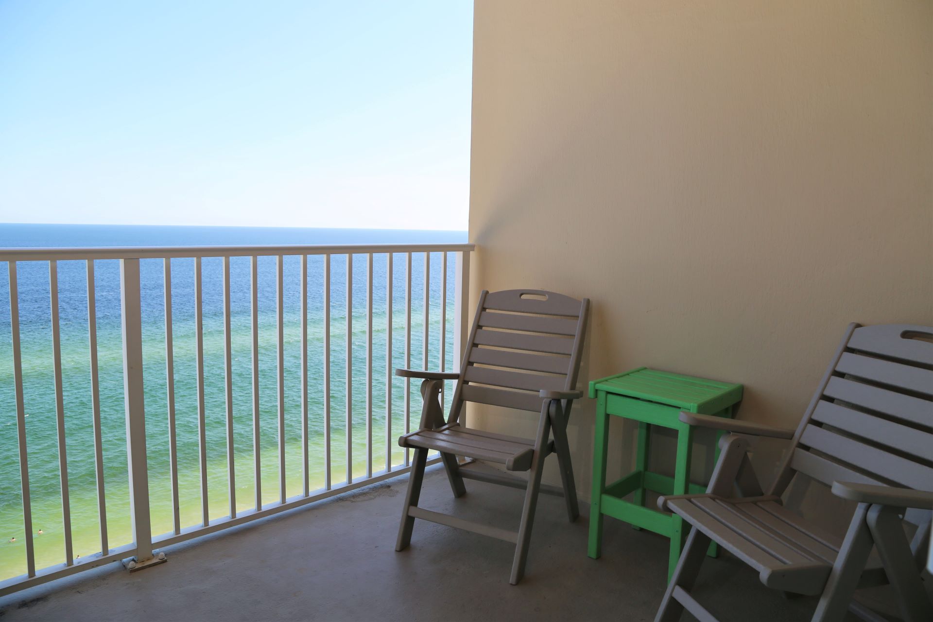 Coastal views from the comfort of your private balcony.