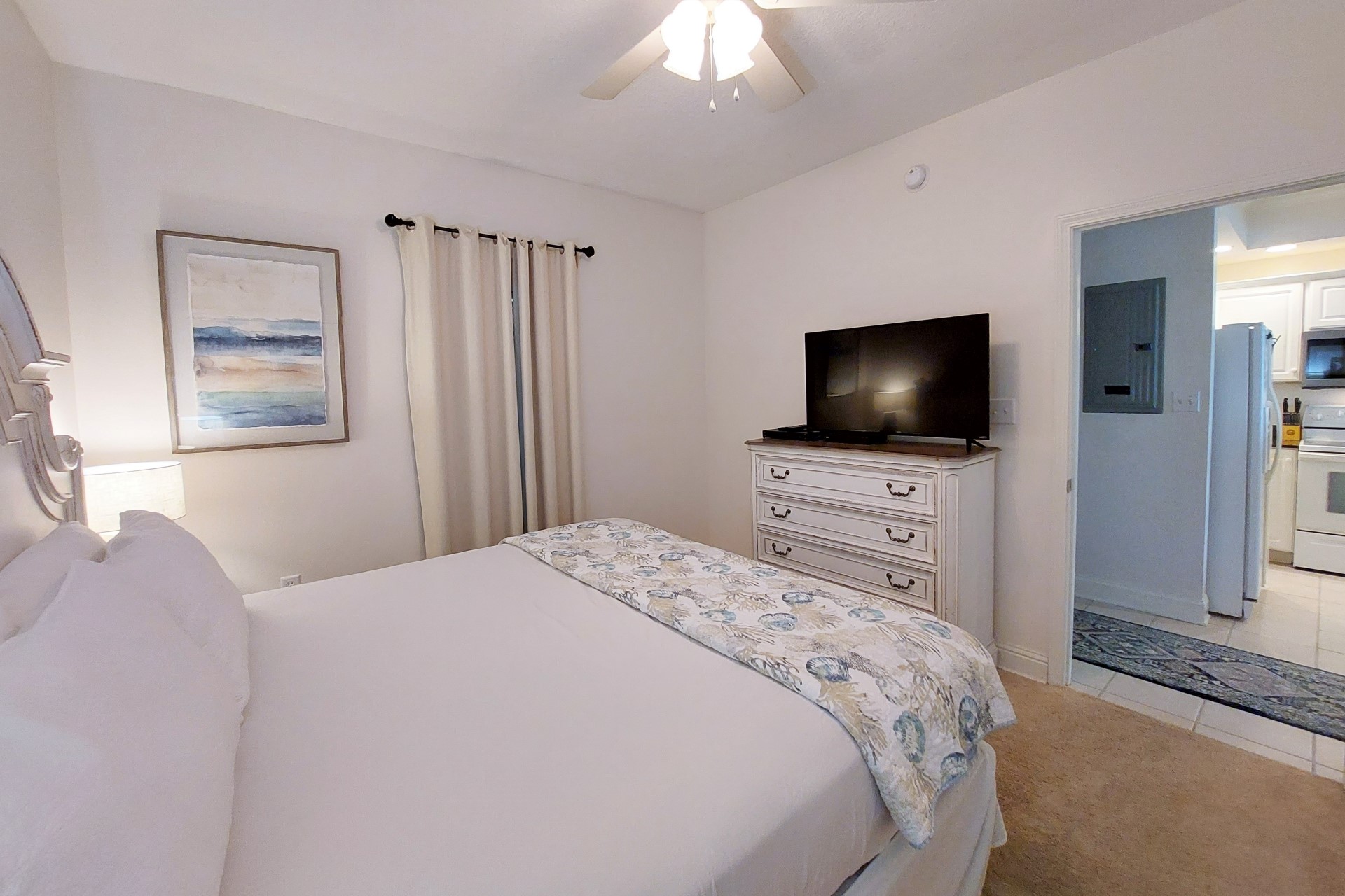 Another view of Second Bedroom King, Crystal Shores 1006