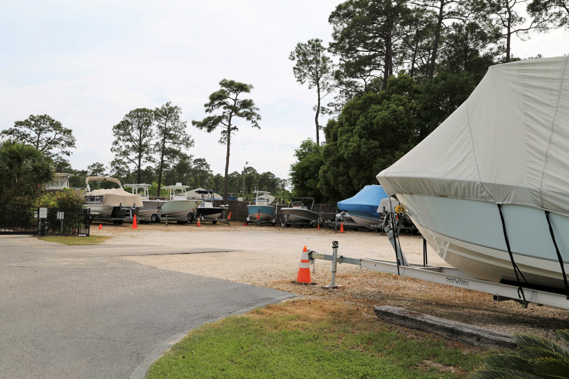 Designated Boat/Trailer Parking: this area is available for 