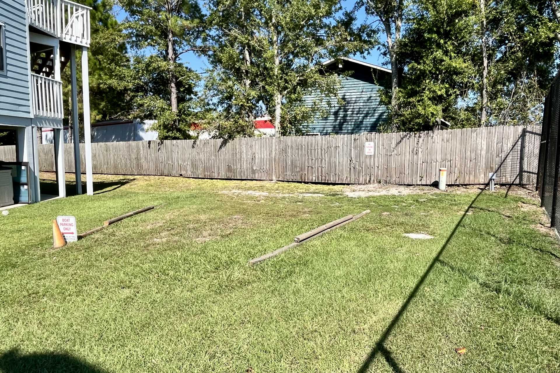FCFS Boat Trailer Parking