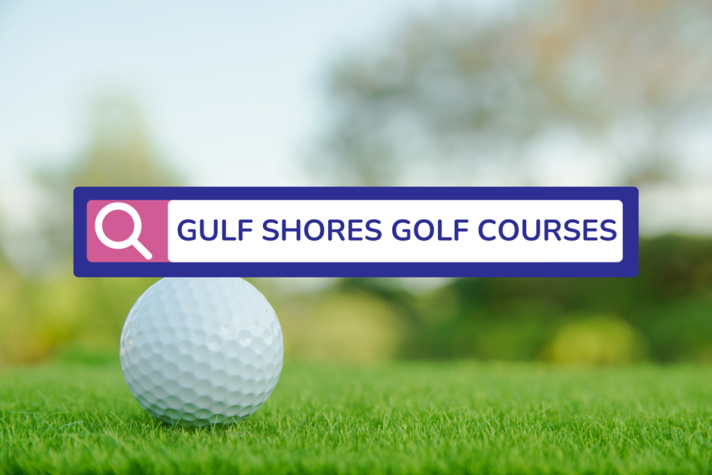 gulf shores golf courses