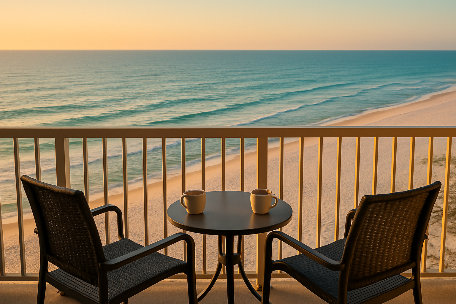 Quiet condos in Gulf Shores and Orange Beach with peaceful Gulf view